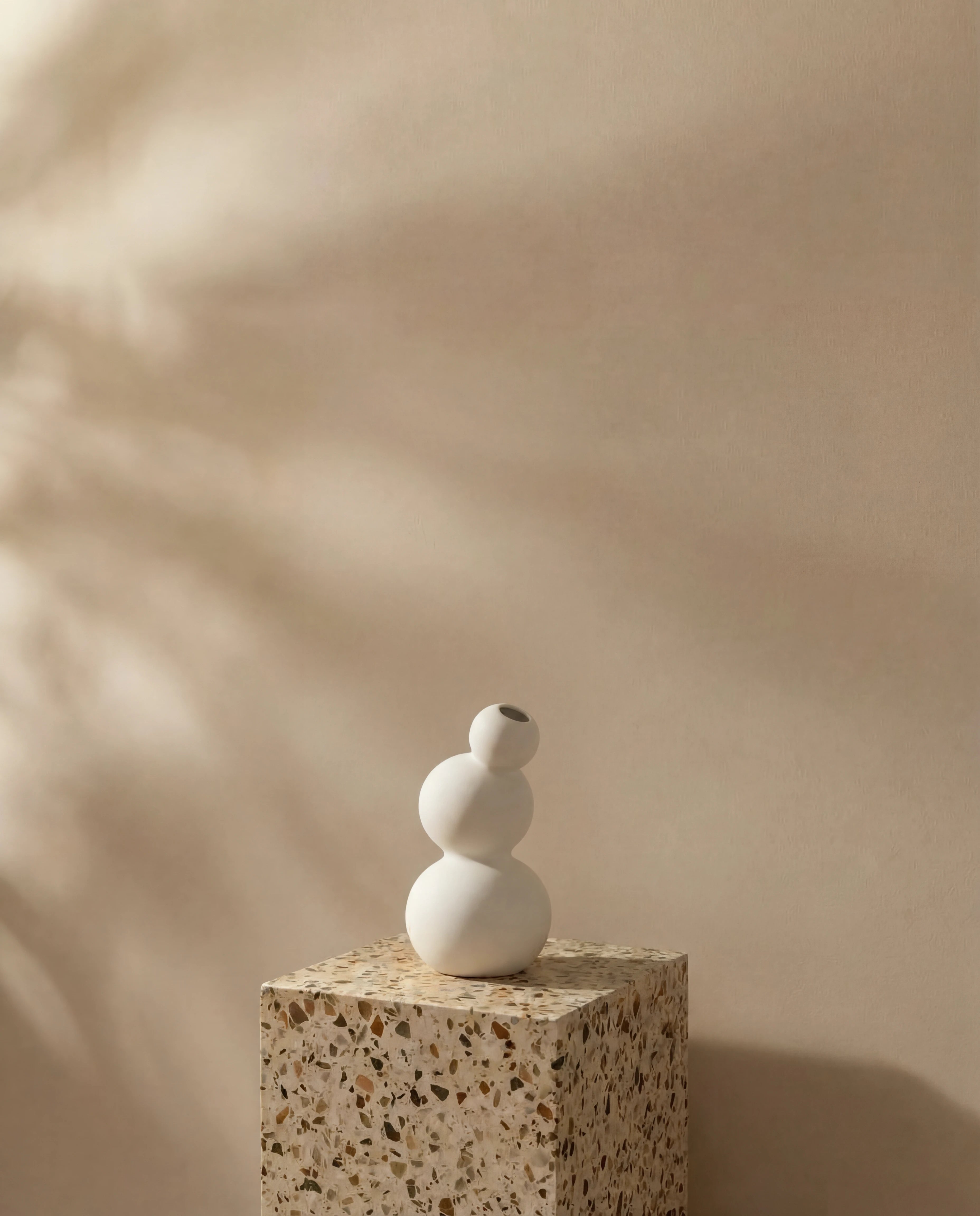 Kloe Tri Bubble Bud Ceramic Vase