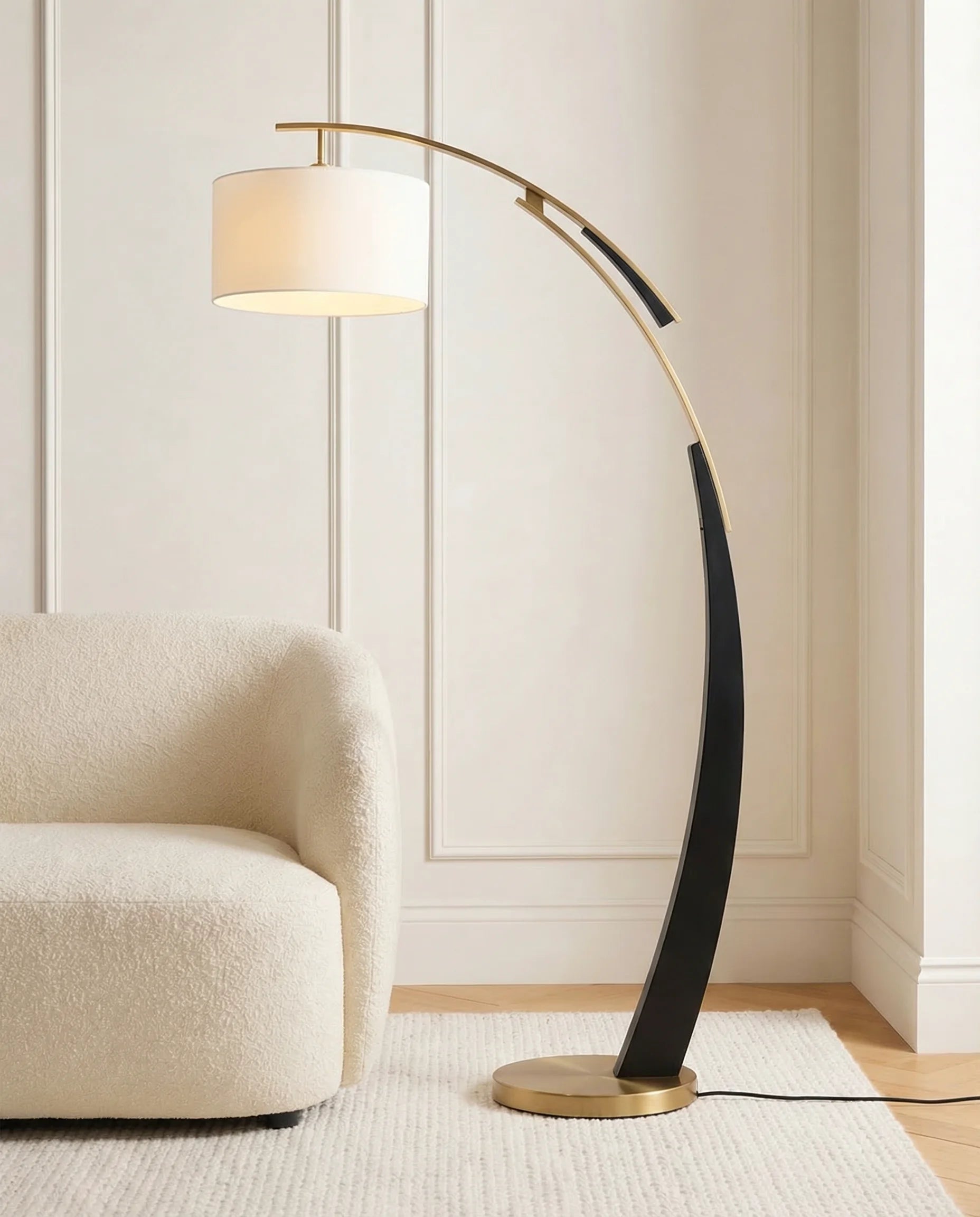 Larson Adjustable Arc Floor Lamp