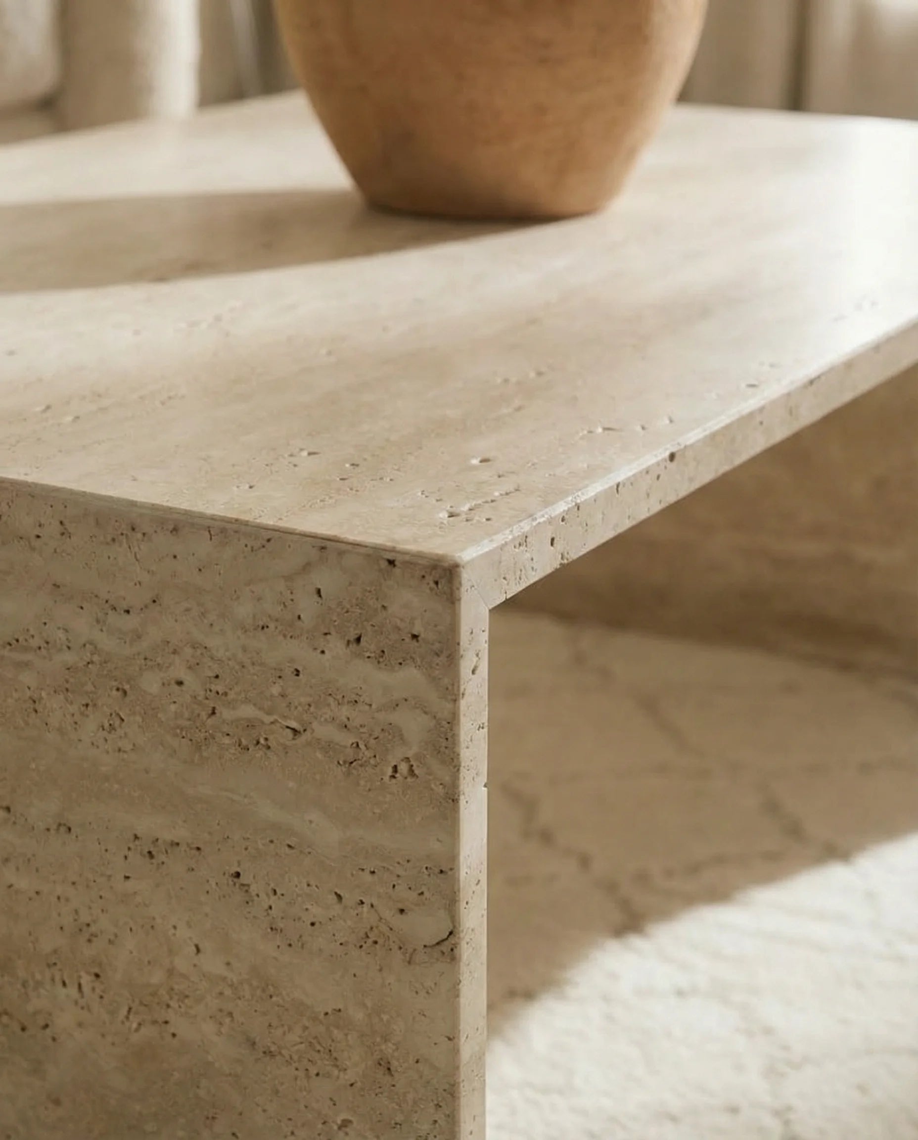Marino Travertine Coffee Table