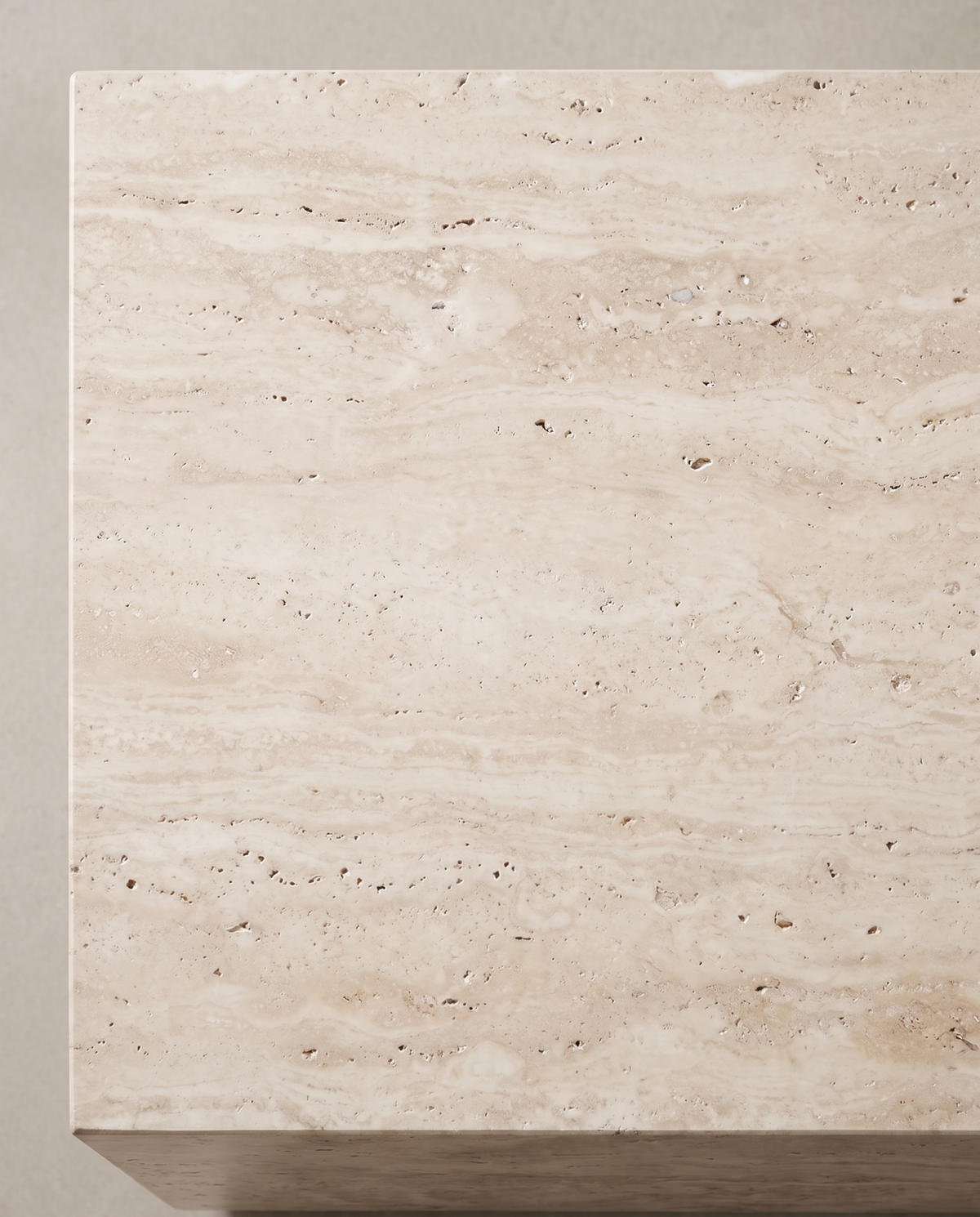 Maxime Travertine Floating Coffee Table
