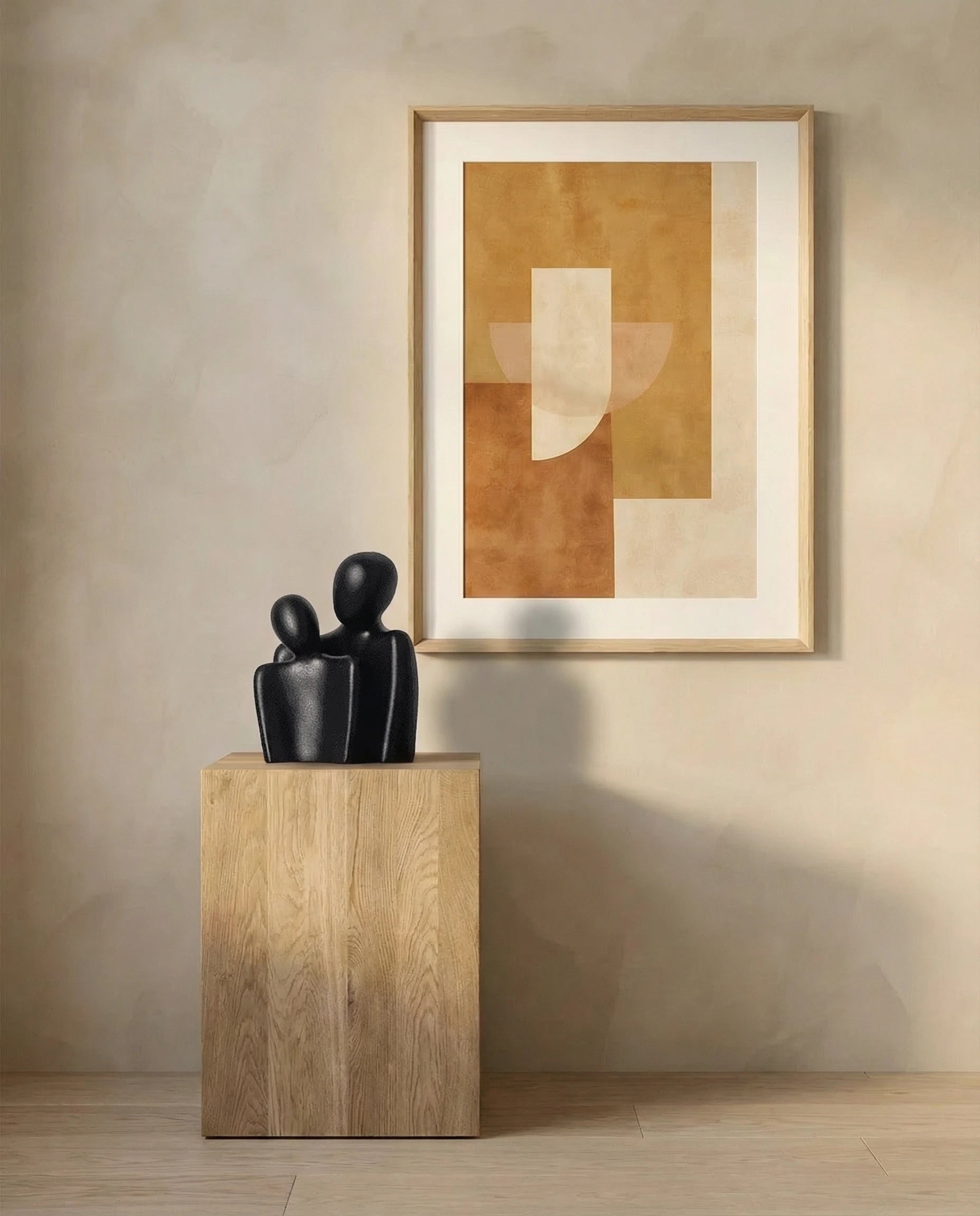Mi Amor Black Couple Sculpture Figurine Decor