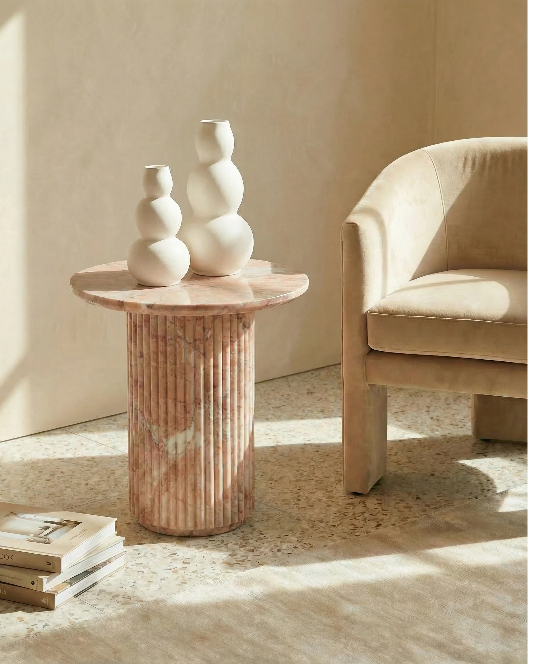 Mira Porcelain Spherical Vases