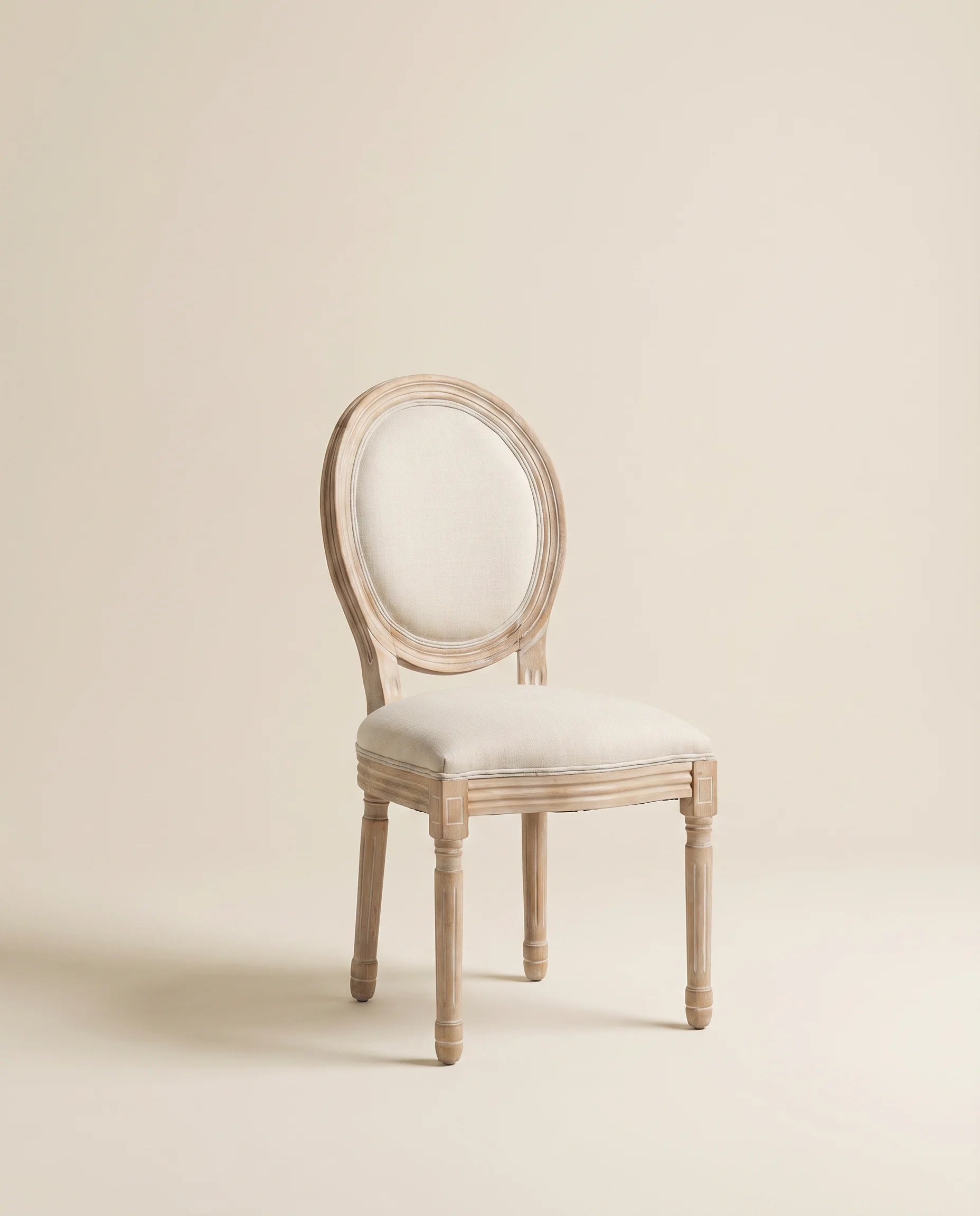 Noor Nordic Cream Dining Chair