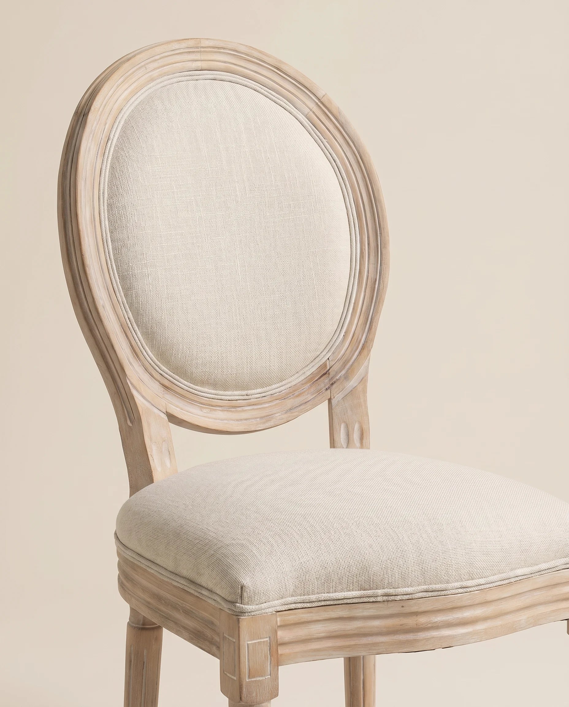Noor Nordic Cream Dining Chair