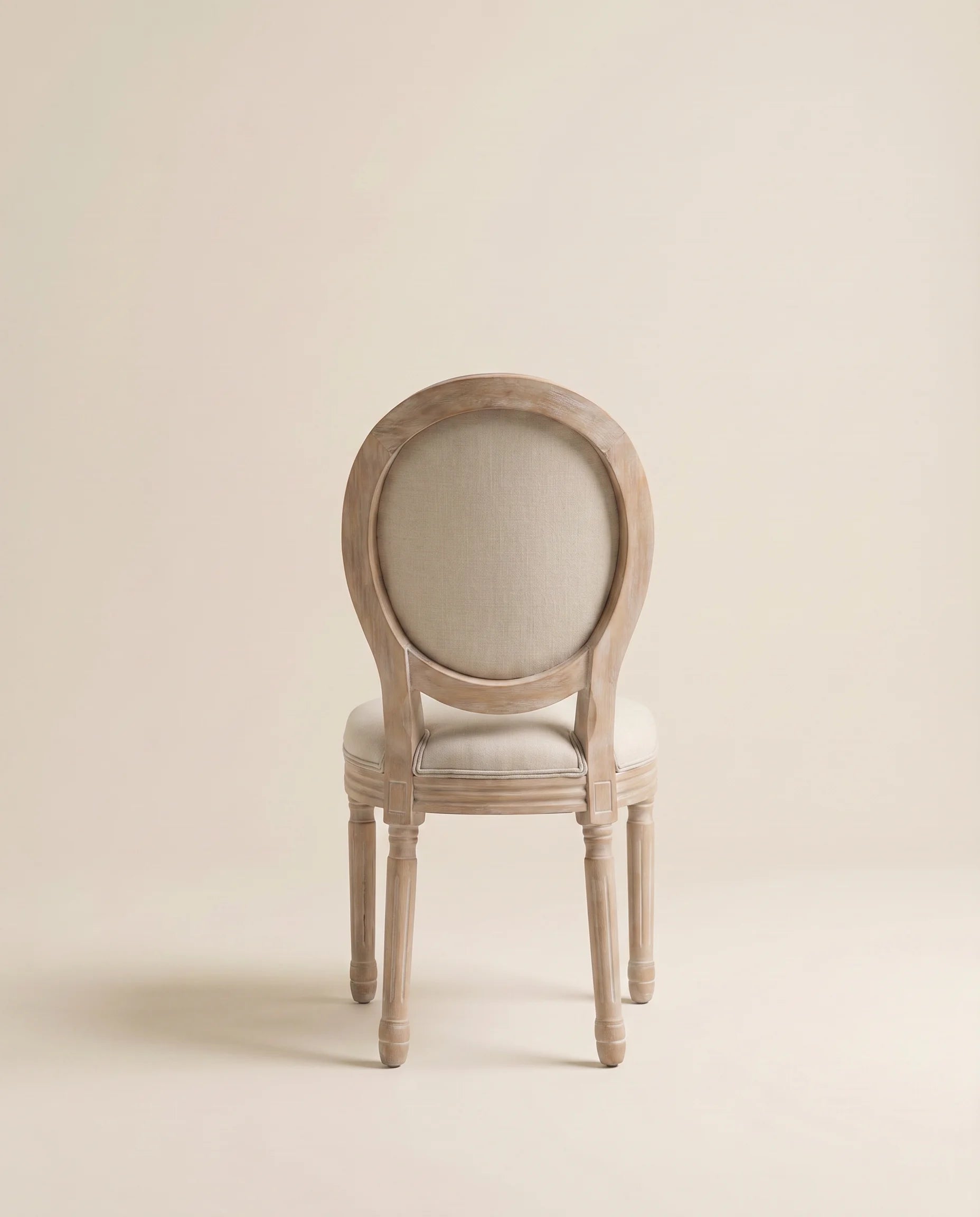 Noor Nordic Cream Dining Chair