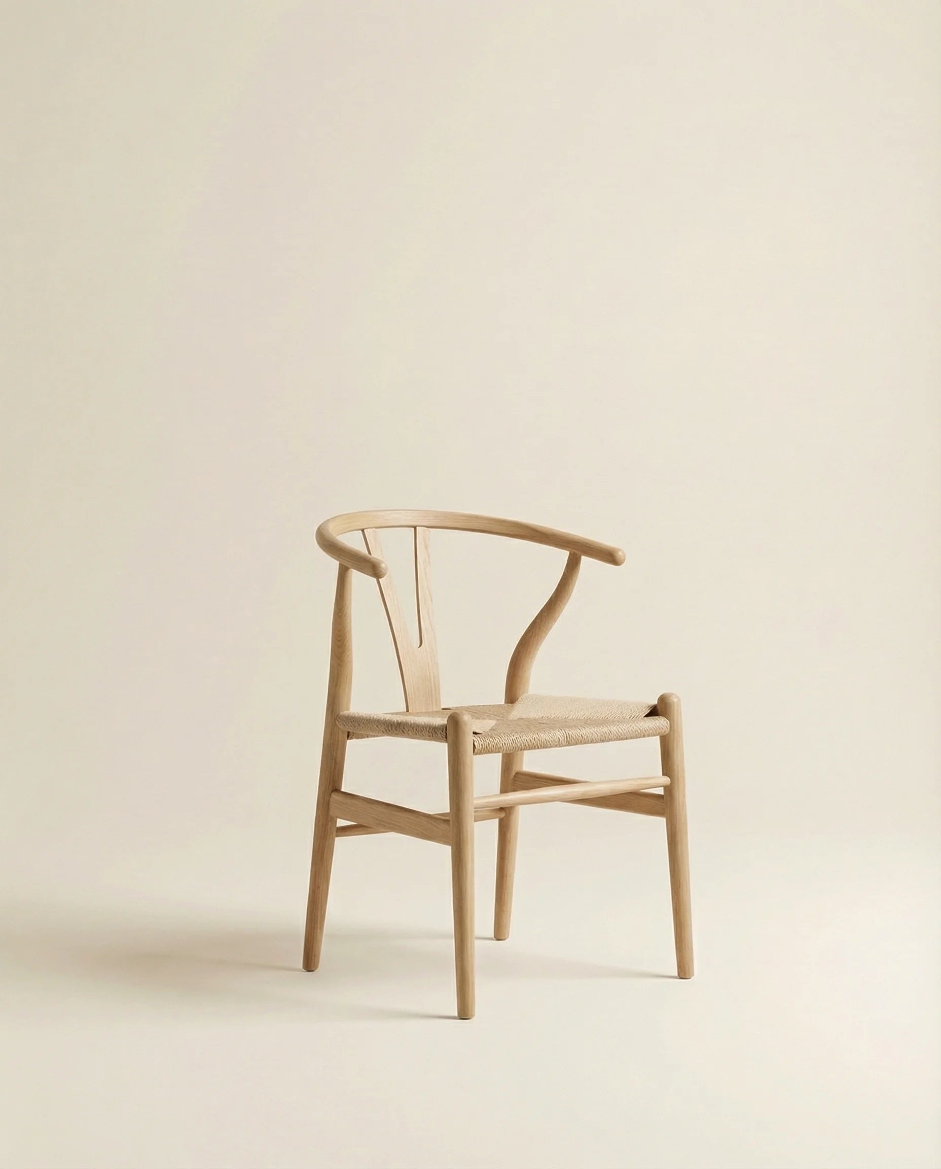Nordic Curve Artisan Wooden Chair