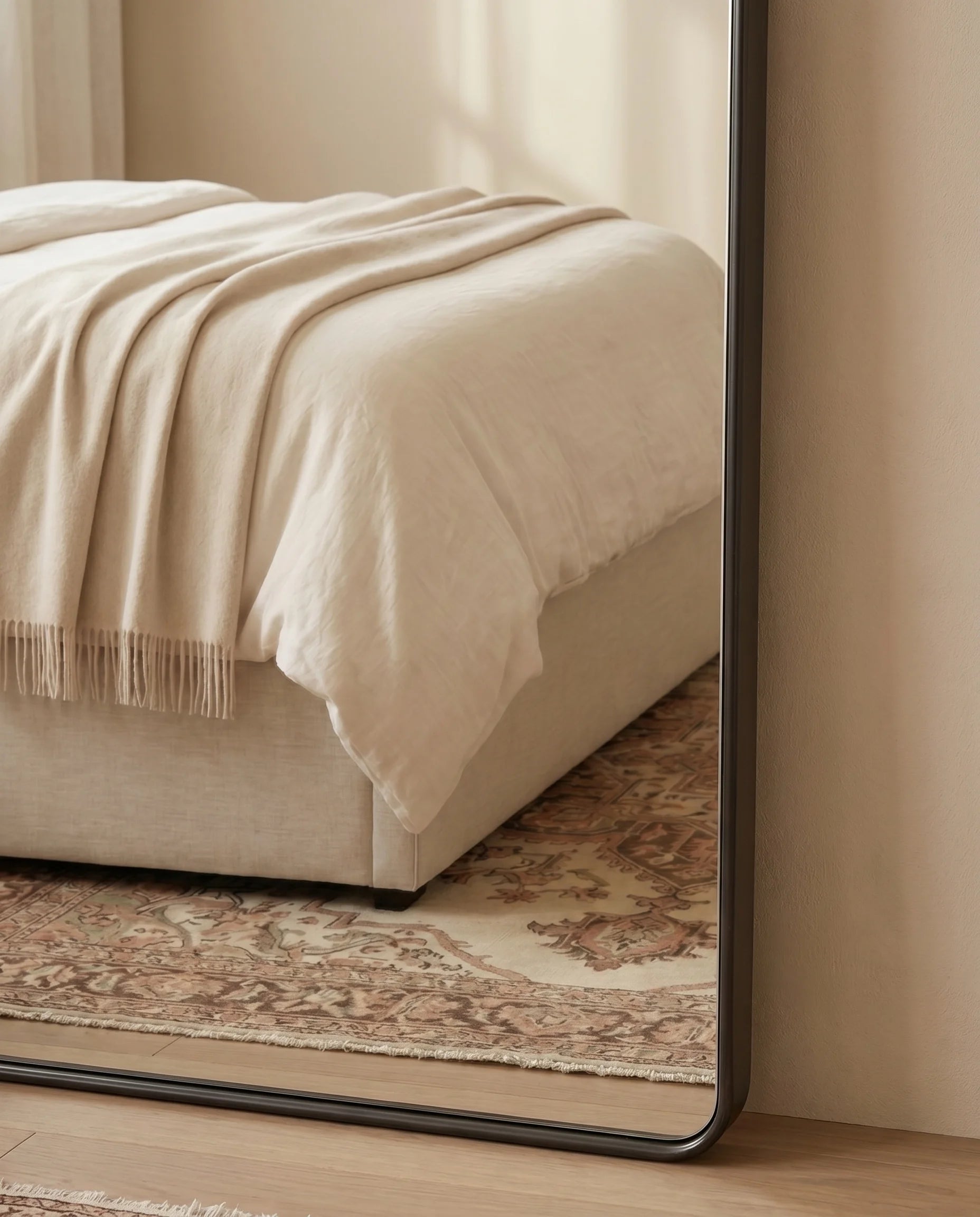 Nyla Full Length Rounded Rectangular Mirror