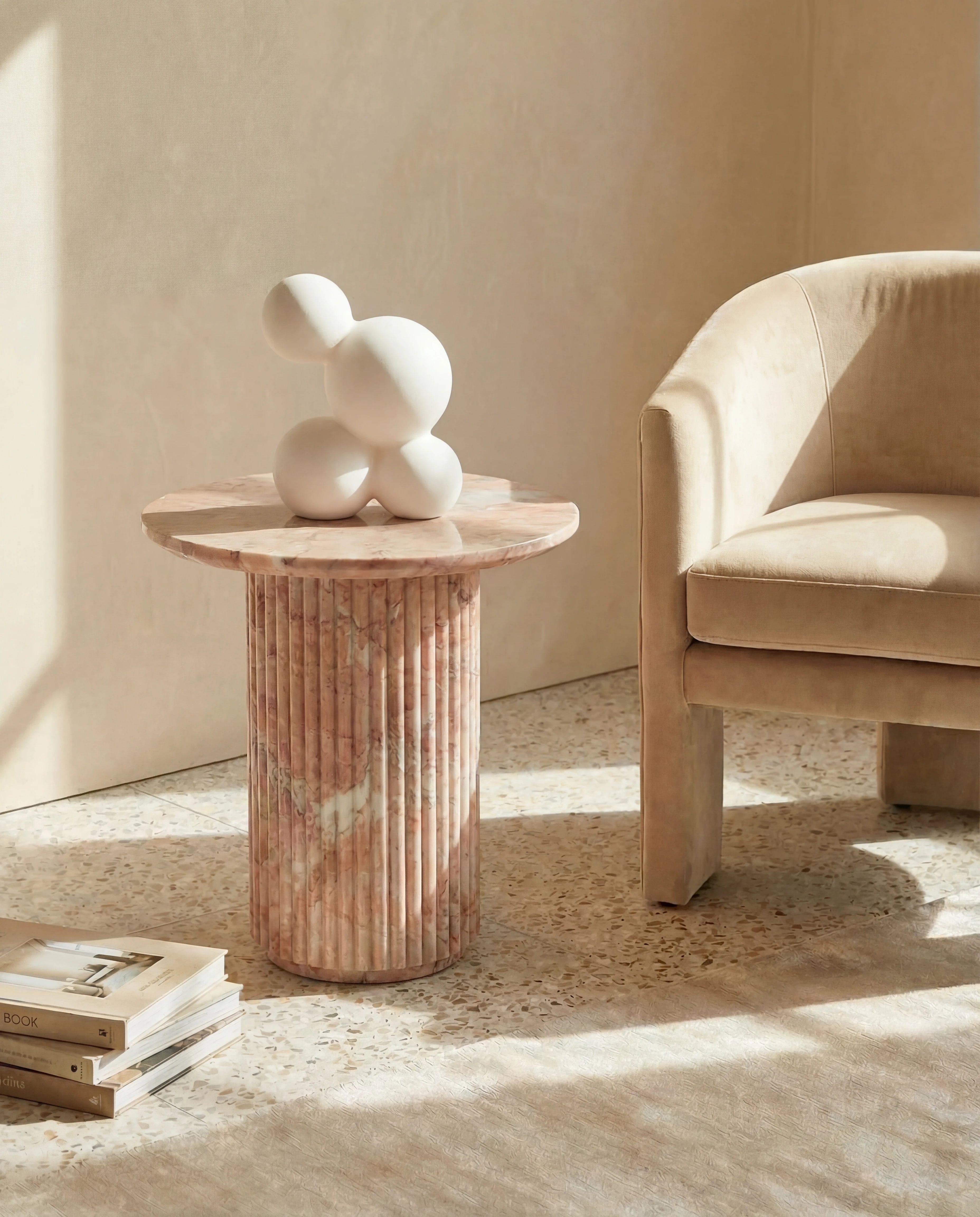 Olaf White Bubble Ceramic Vase