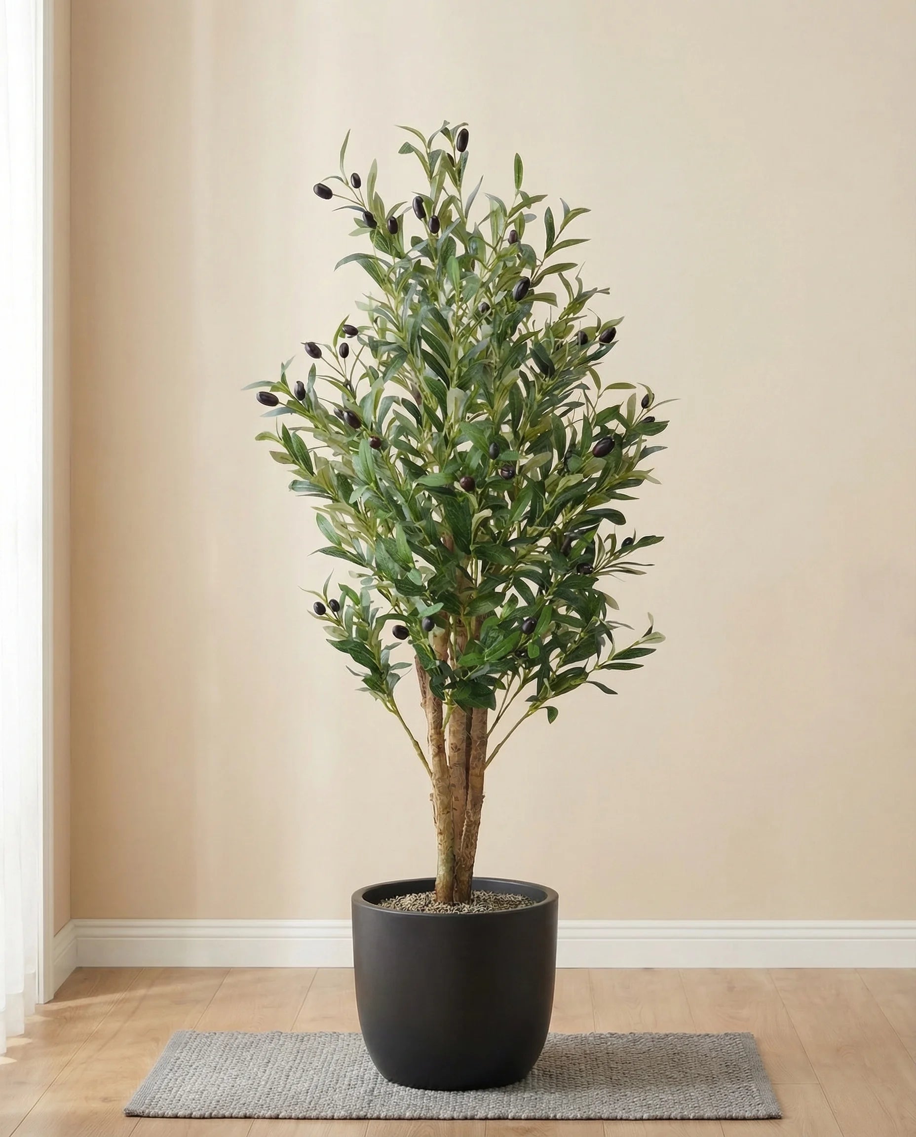 Olive Artifical Plant Multi Natural Trunk