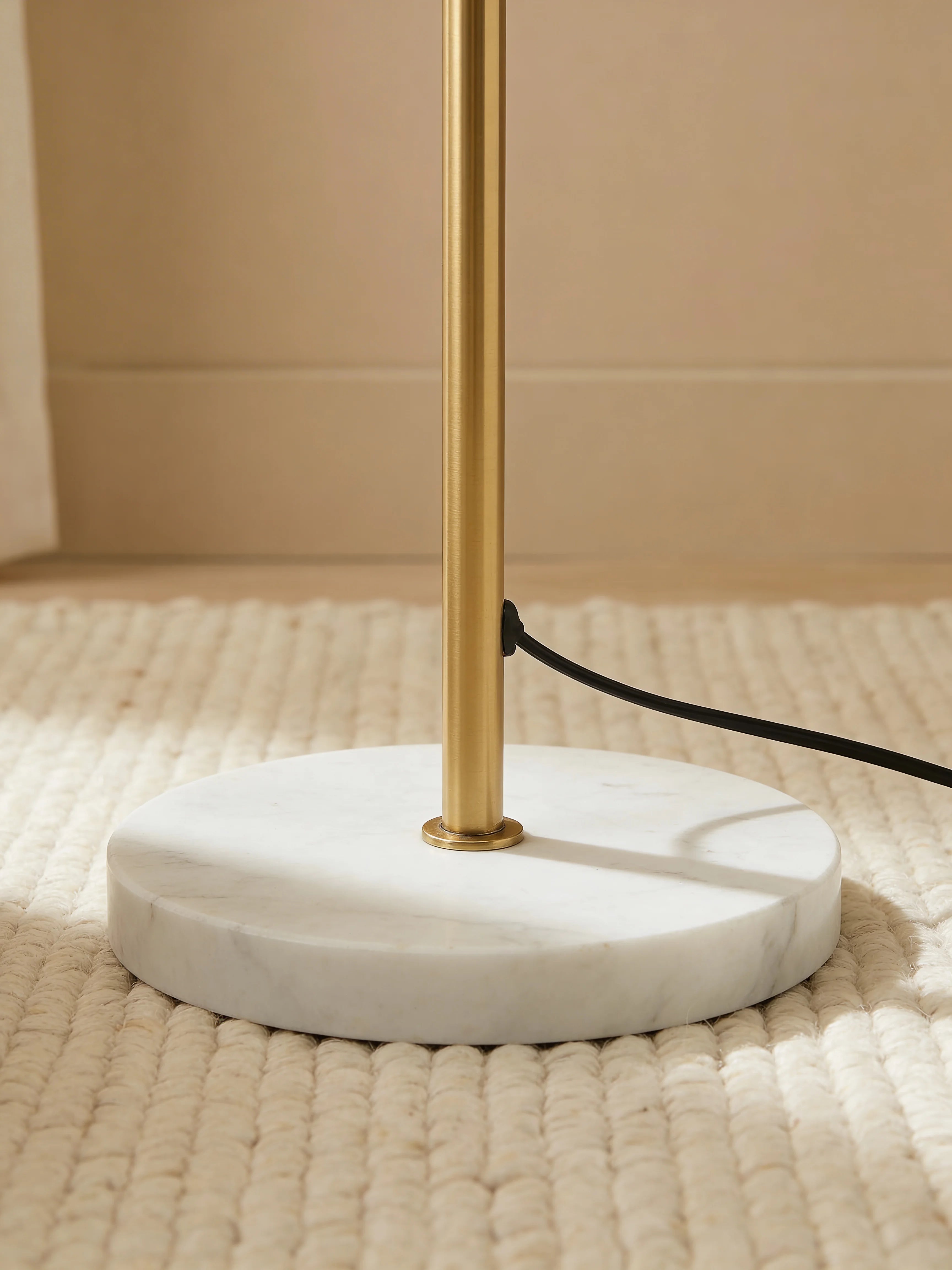 Olivia Retro Glossy Arch Floor Lamp
