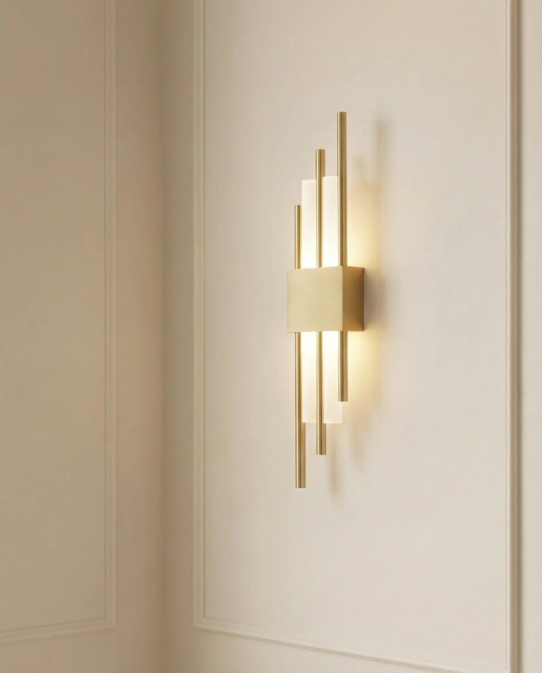 Paige Gold Pipe LED Wall Light