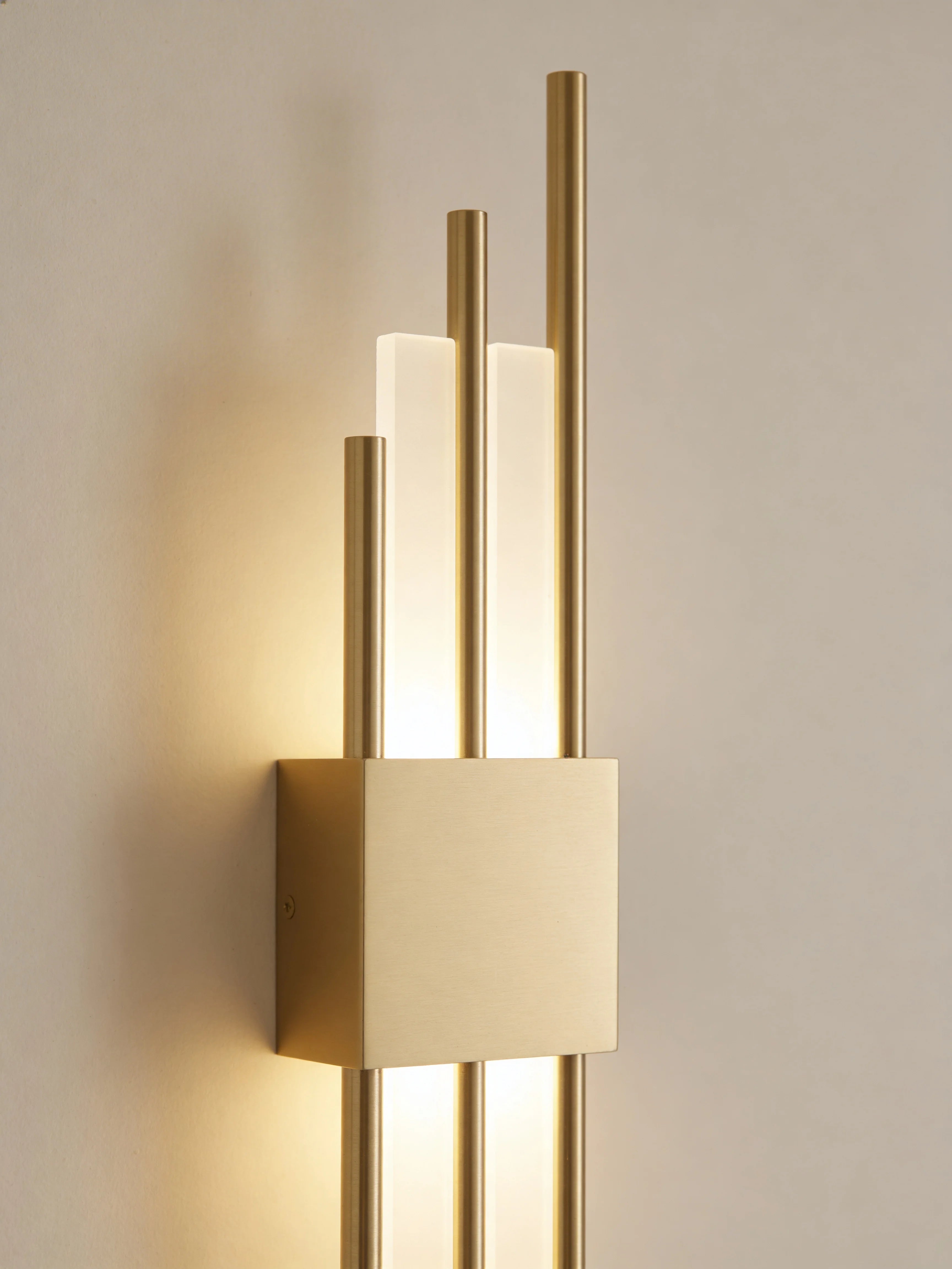 Paige Gold Pipe LED Wall Light
