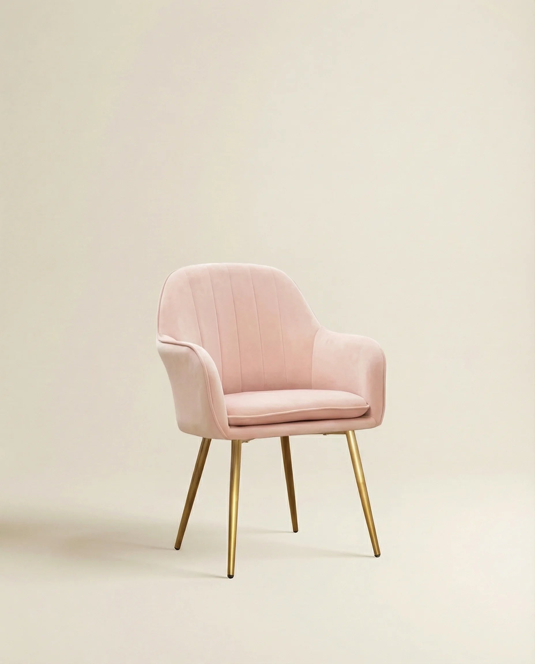 Panama Luxury Velvet Dining Chair (Pink)