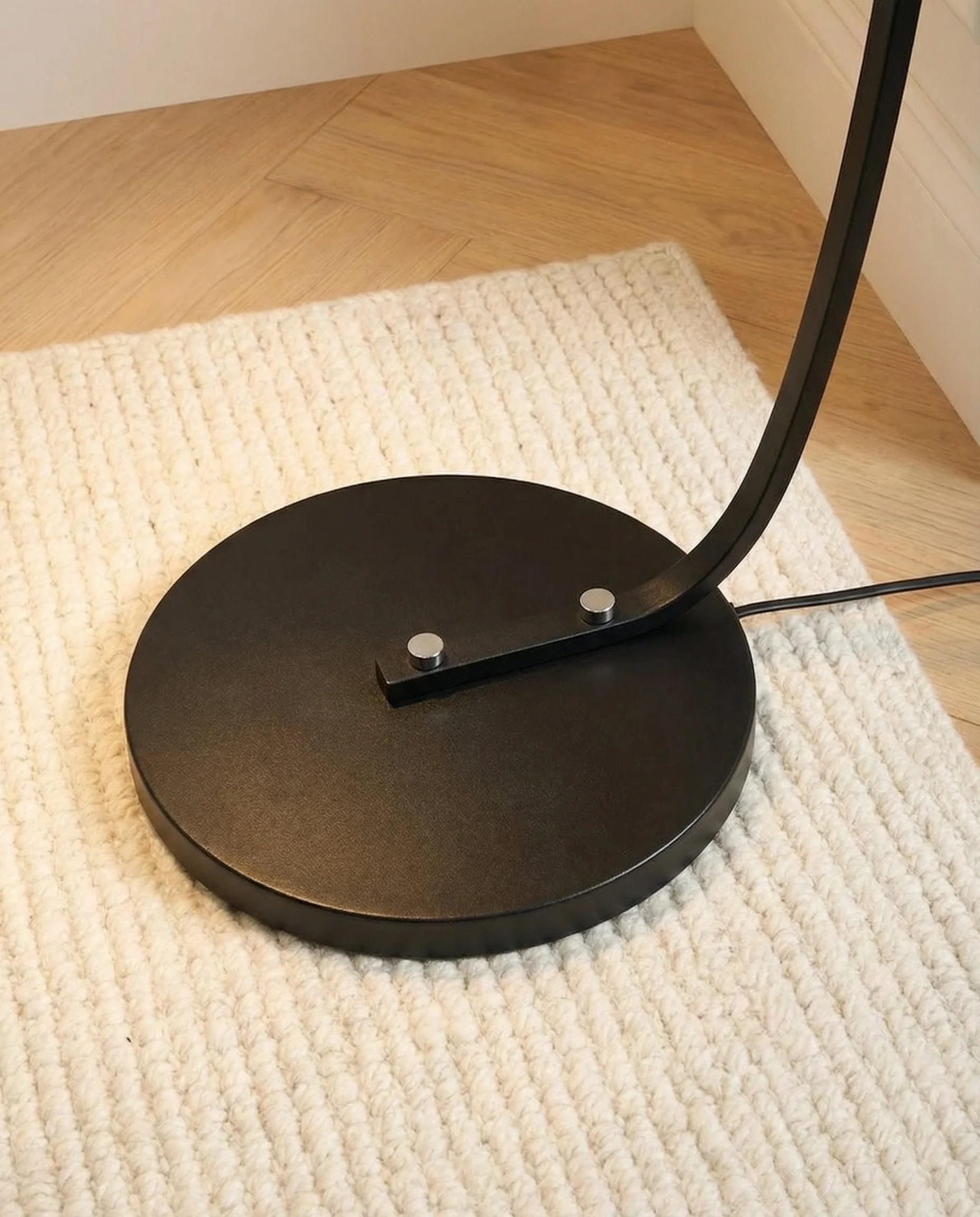 Salvadore Modern Black Fishing Rod Floor Lamp