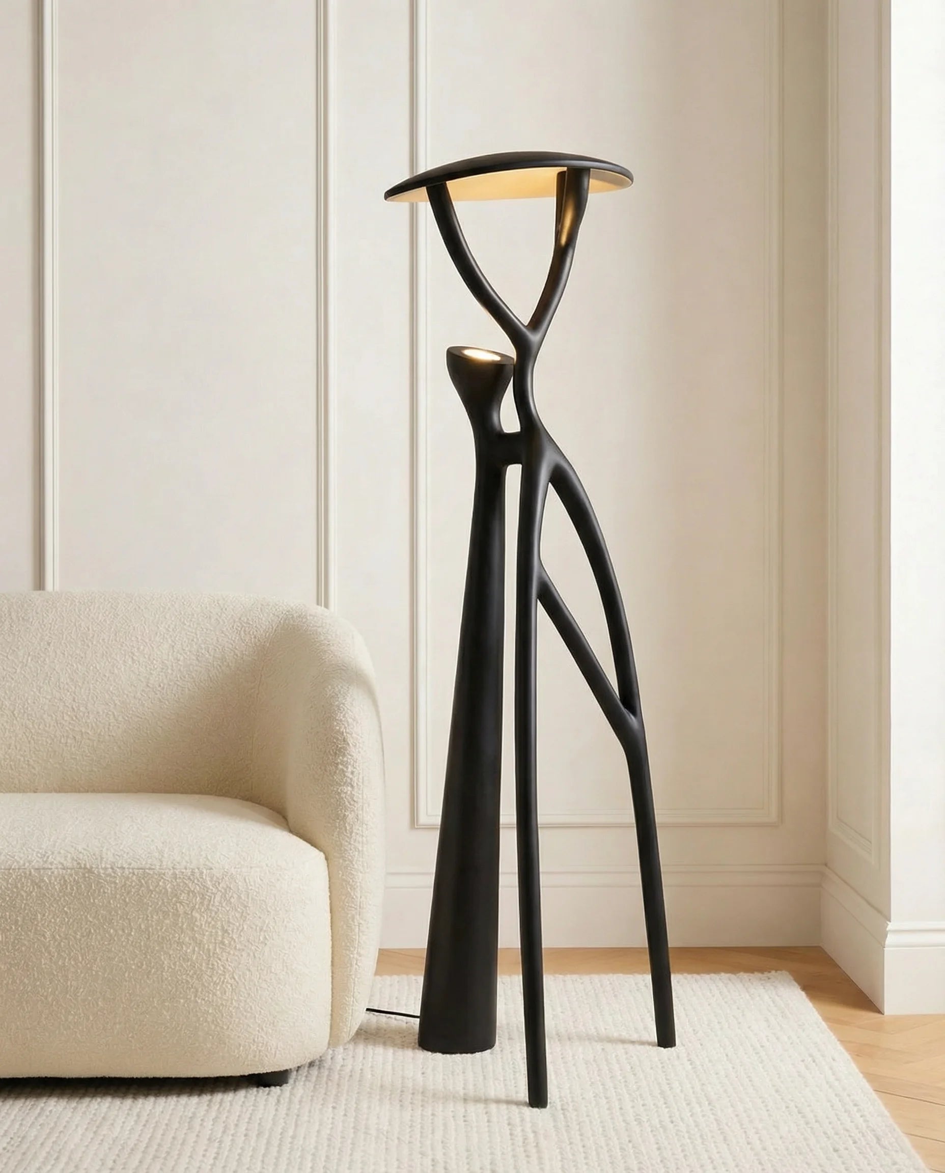 Scandinavian Sculpture Floor Lamp