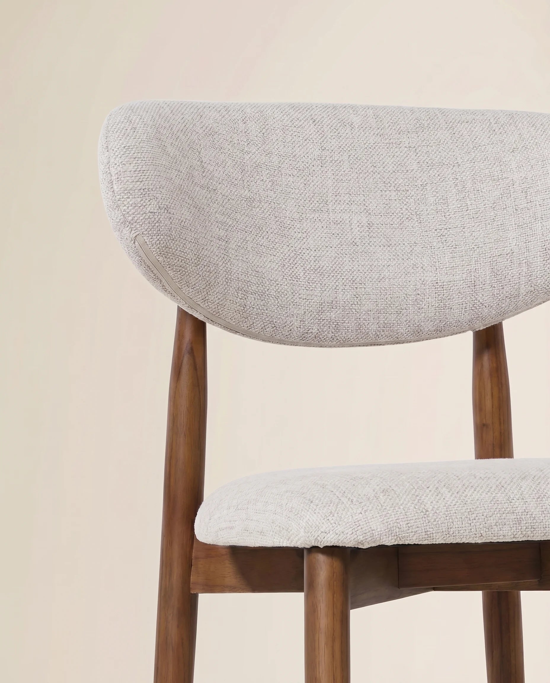 Selby Ash Grey Wooden Dining Chair