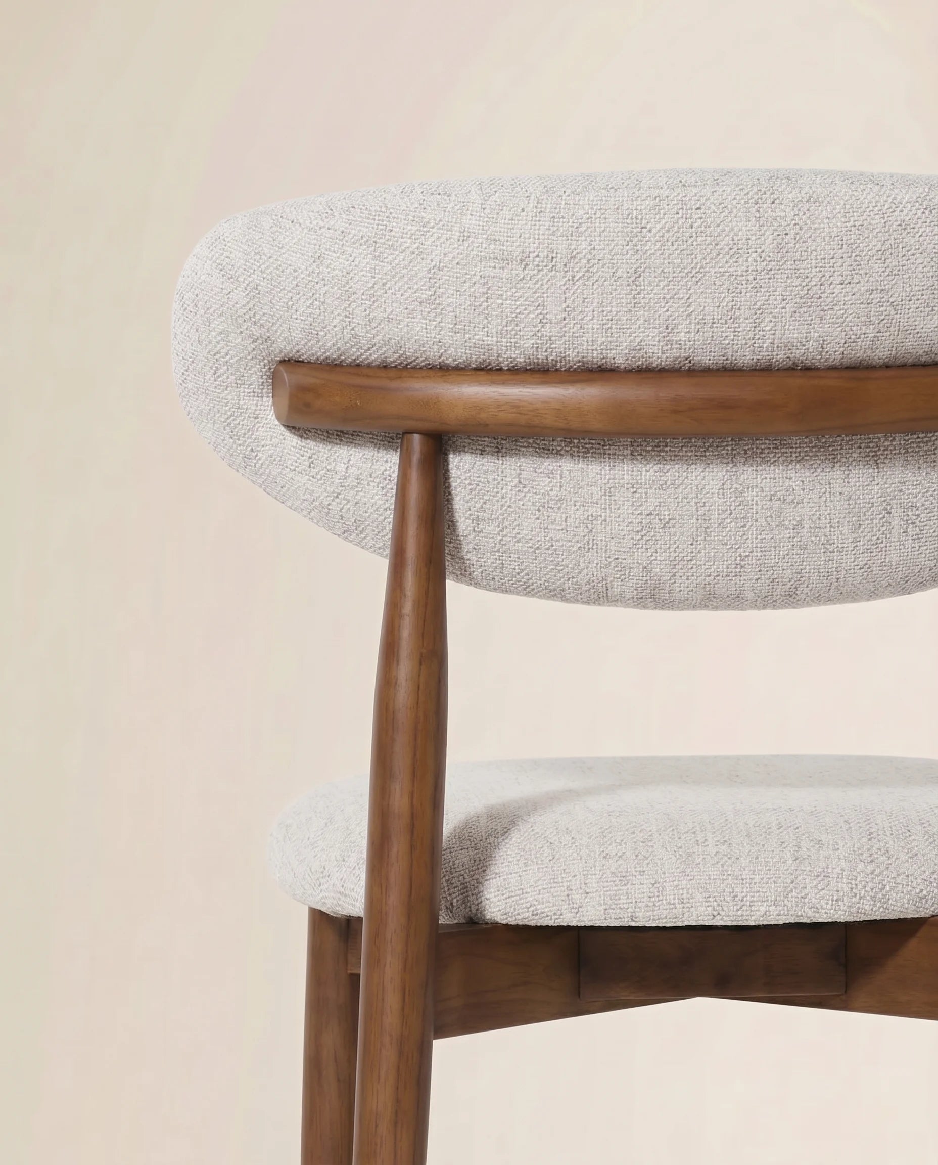 Selby Ash Grey Wooden Dining Chair