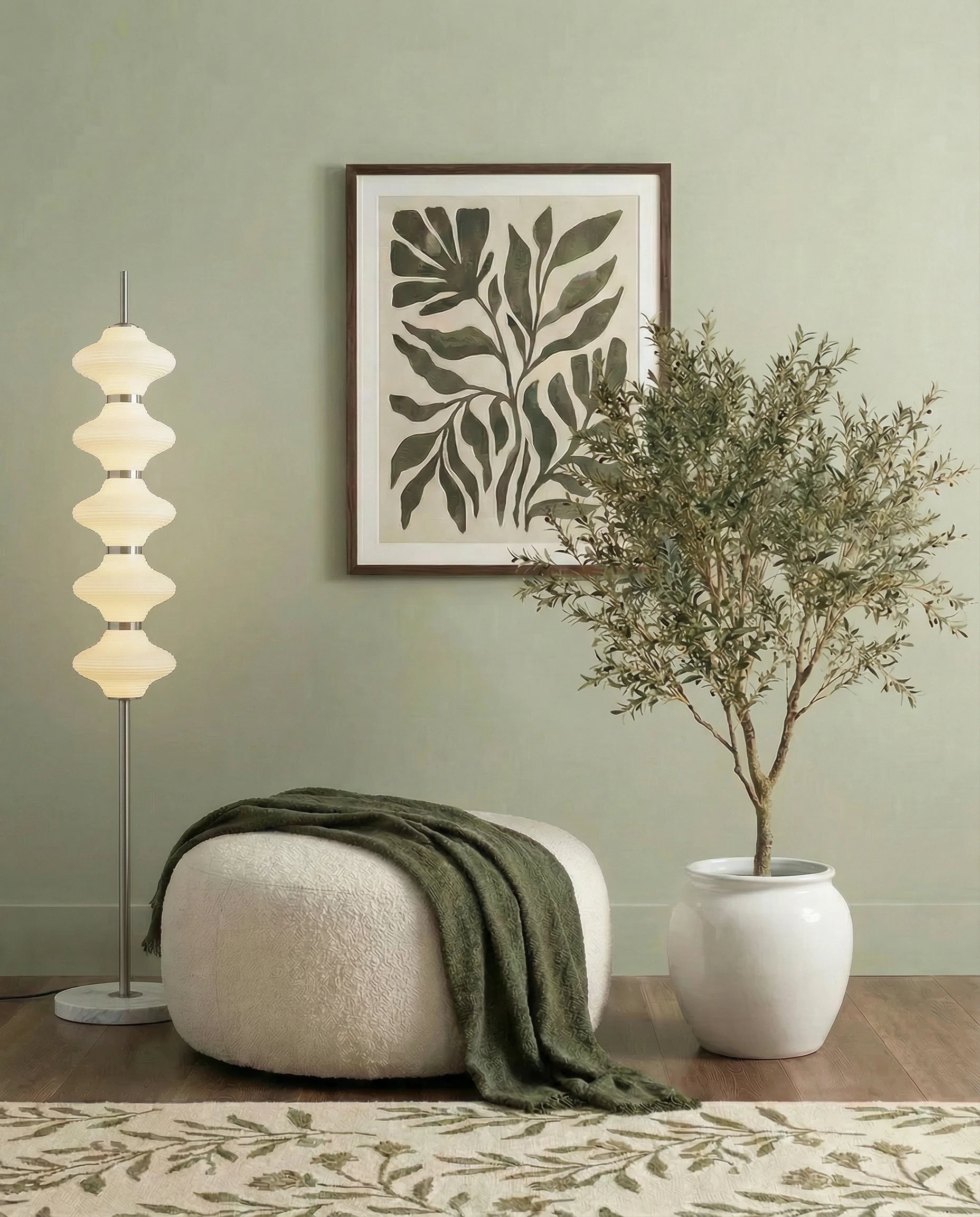 Seraphina LED Spiral Floor Lamp