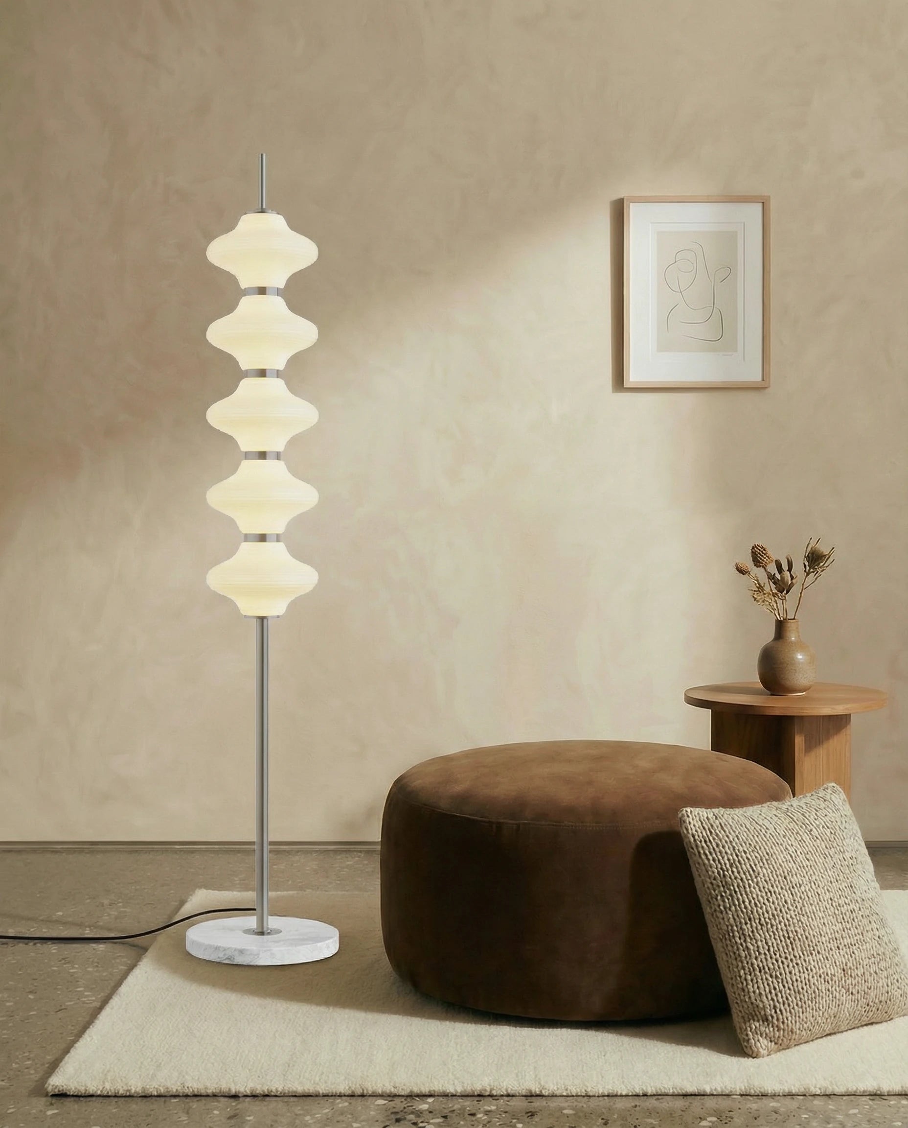 Seraphina LED Spiral Floor Lamp