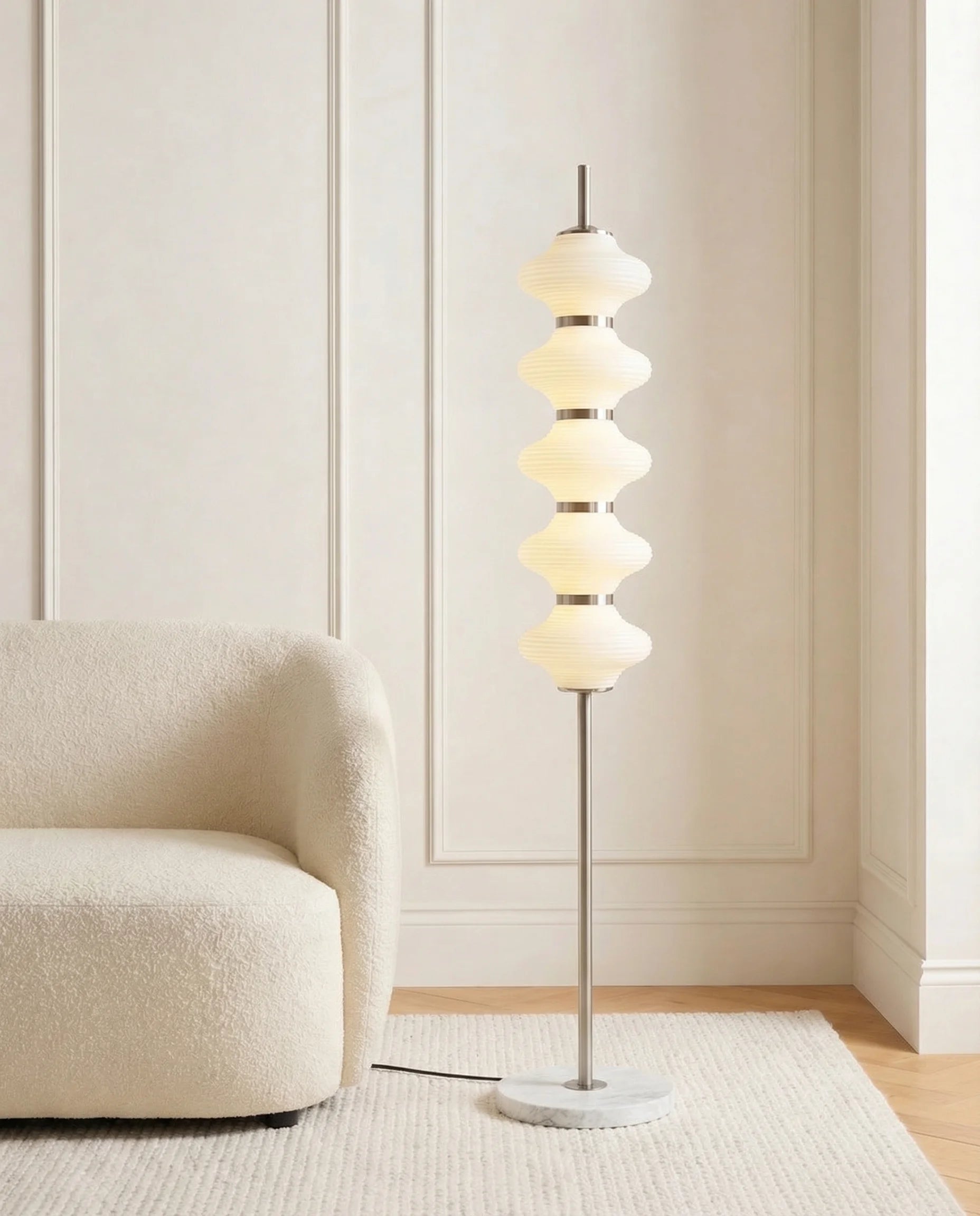 Seraphina LED Spiral Floor Lamp