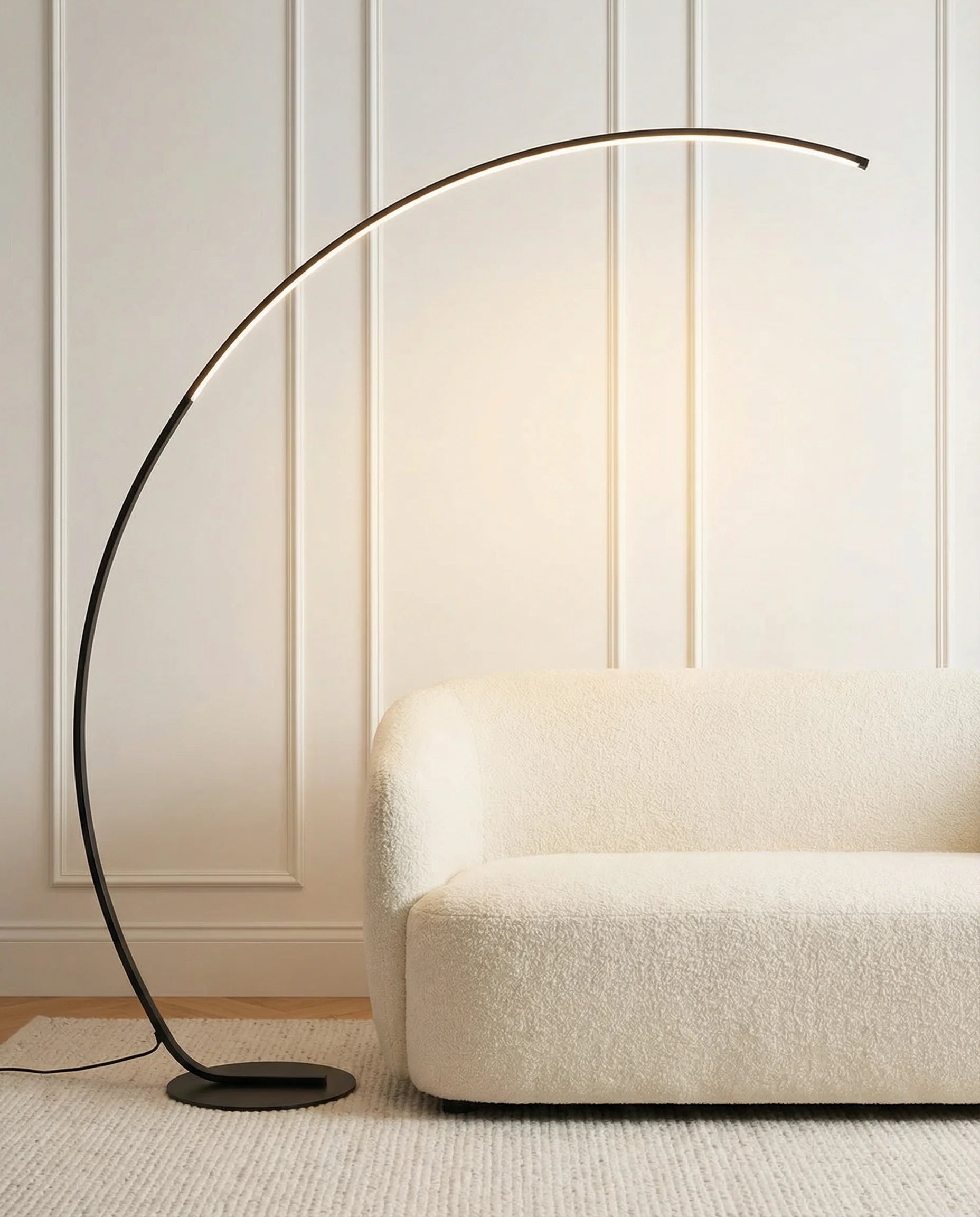 Siyan Retro Curve LED Floor Lamp