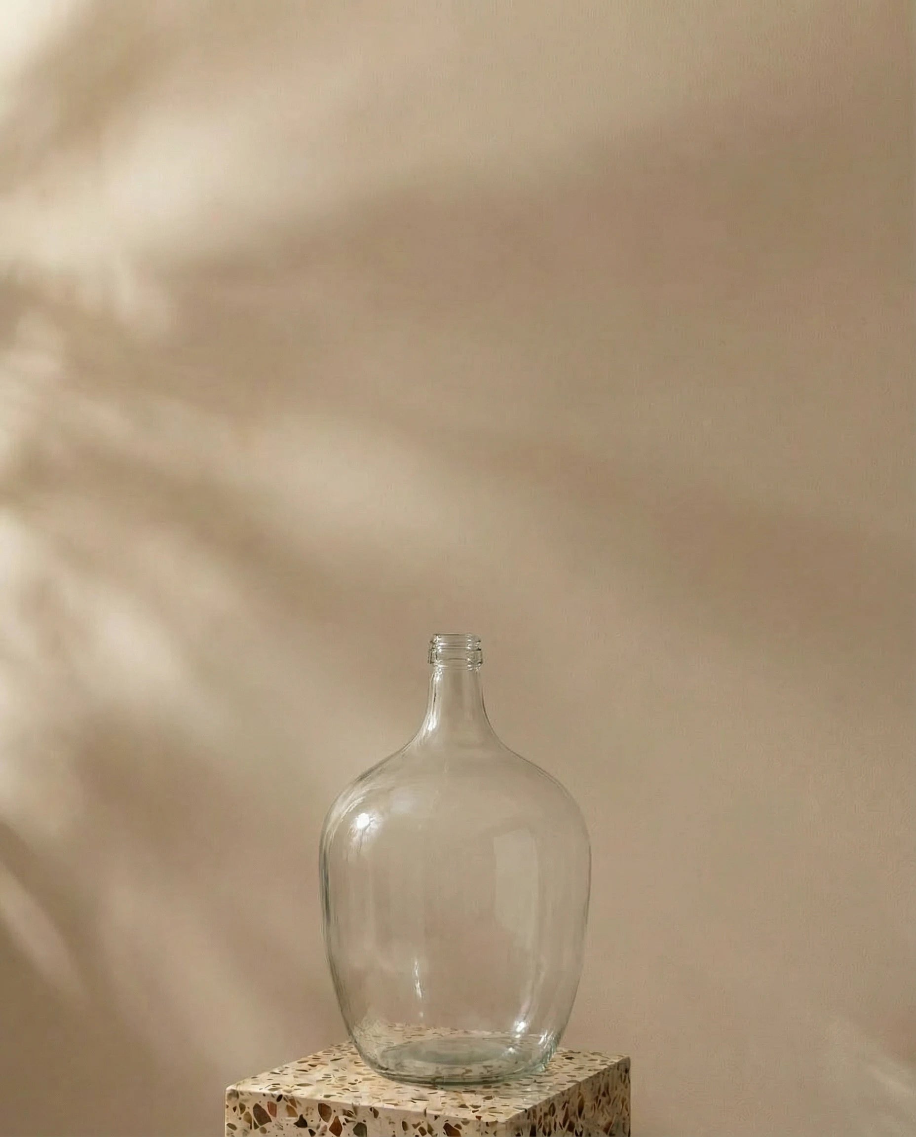 Solace Large Glass Bottle Vase