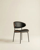 Talia Contemporary Two-Toned Dining Chair