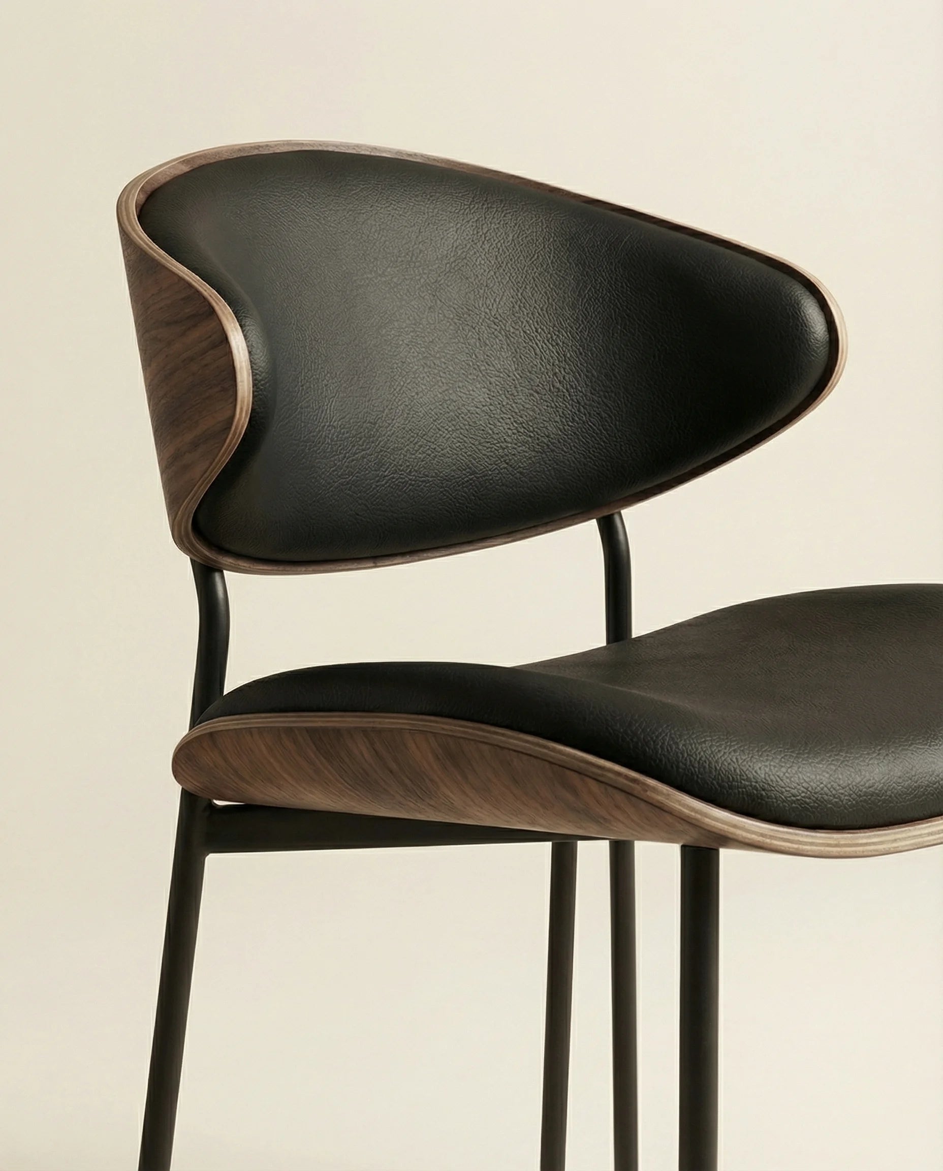 Talia Contemporary Two-Toned Dining Chair