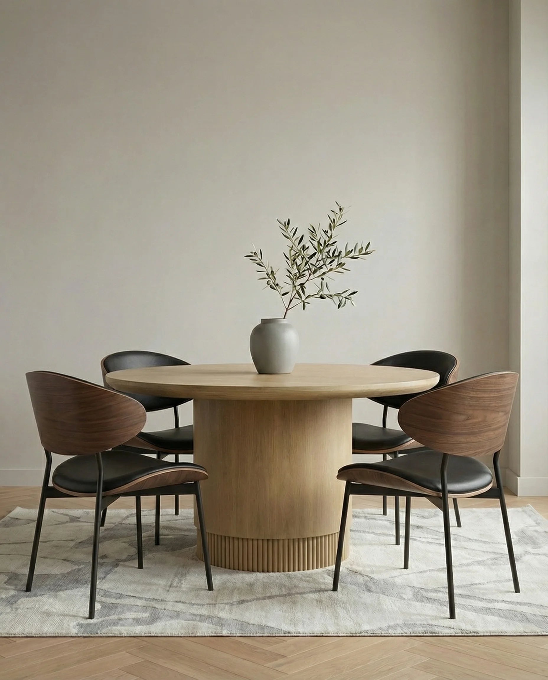 Talia Contemporary Two-Toned Dining Chair