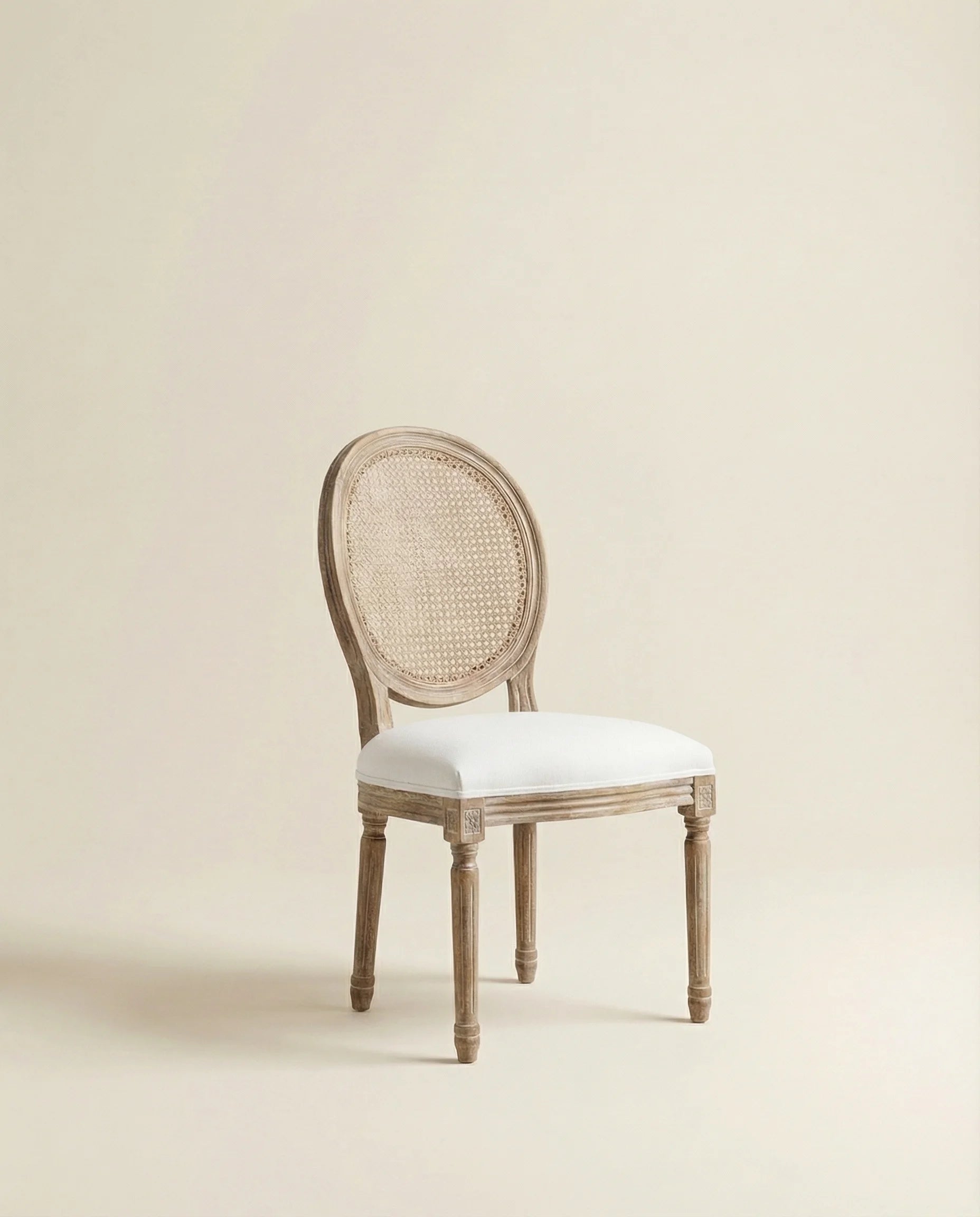 Victoria Classic Oval Rattan Dining Chair