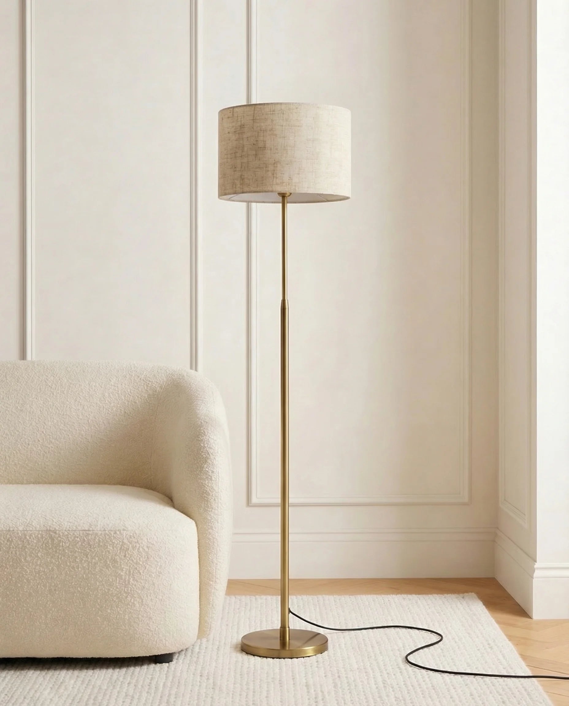 Vogue Classic Golden Floor Lamp