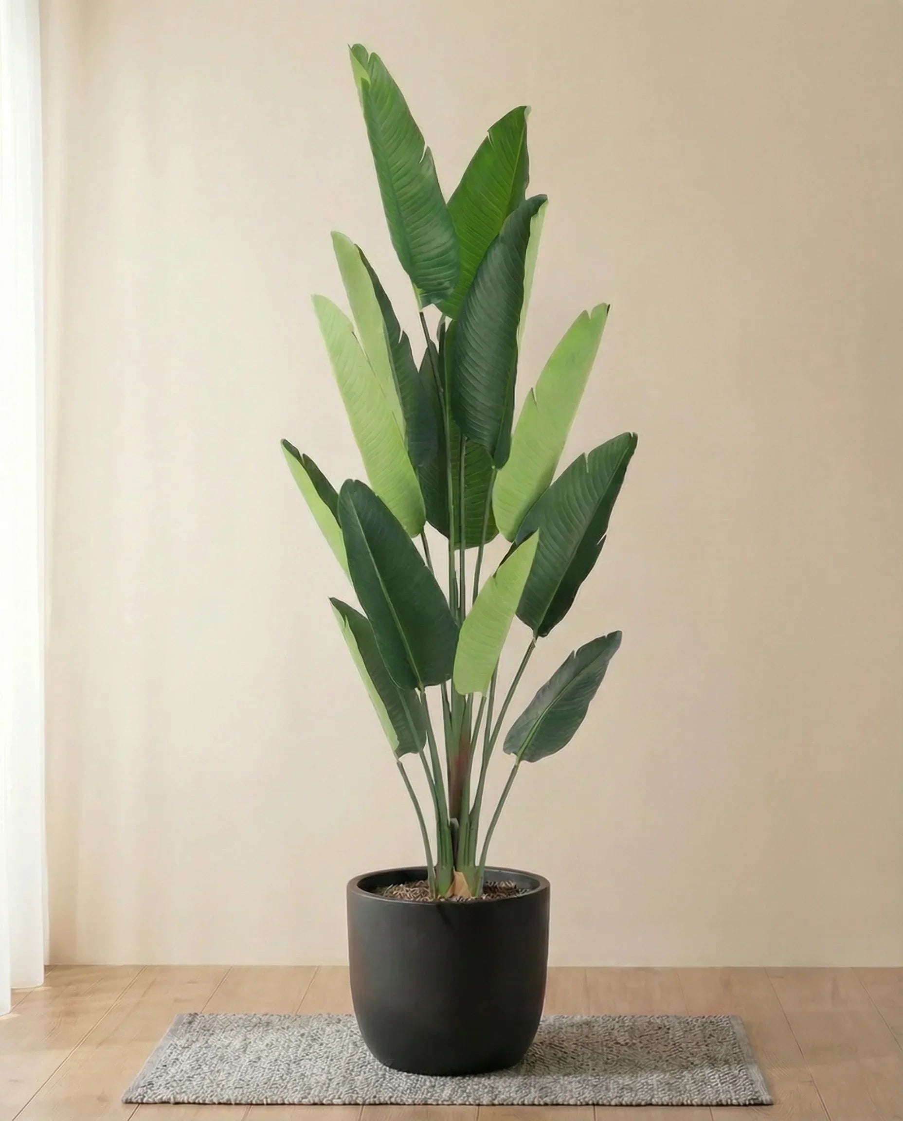 Wild banana artificial plant Strelitzia Nicolai