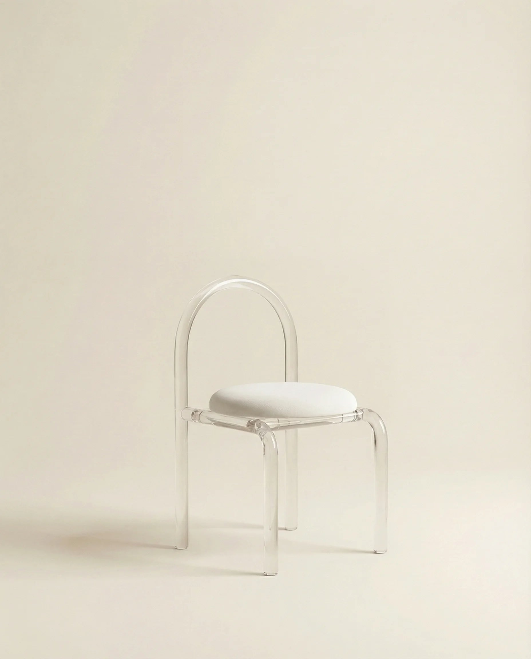 Zephyra Acrylic Accent Chair