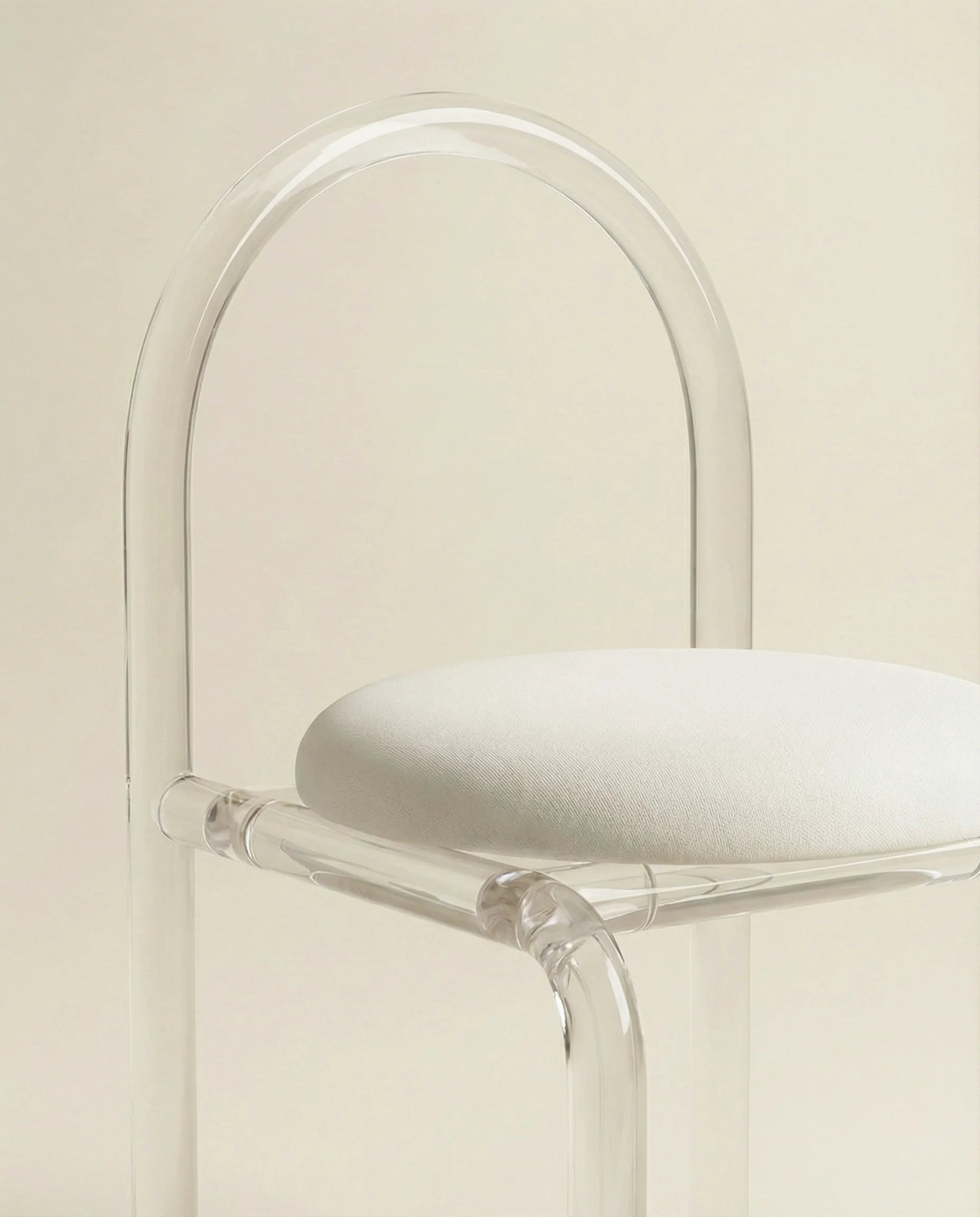 Zephyra Acrylic Accent Chair
