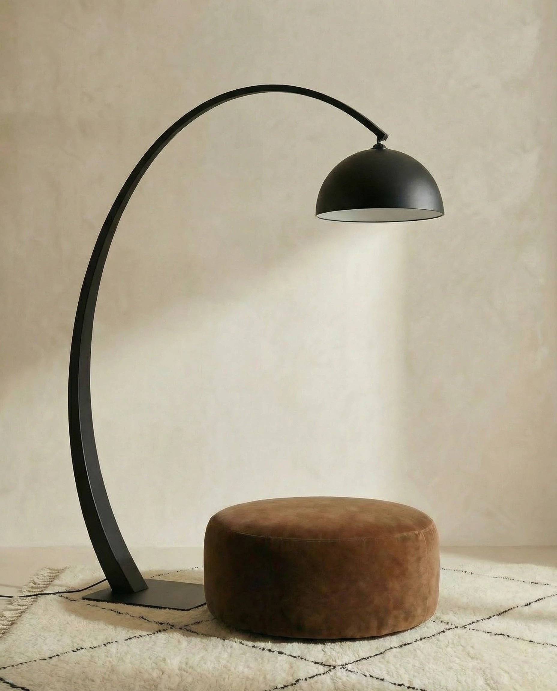 Ziya Nordic Style Black Floor Lamp
